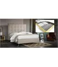 Letto imbottito Gemma 0.60 H27 - Ring - rete 180x200 Bontempi Letti -  Progetto Sedia