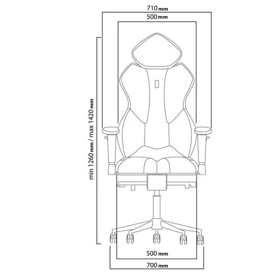 Sedia Royal Premium Ergo System Kulik System - Sedia ergonomica per ufficio  - Progetto Sedia